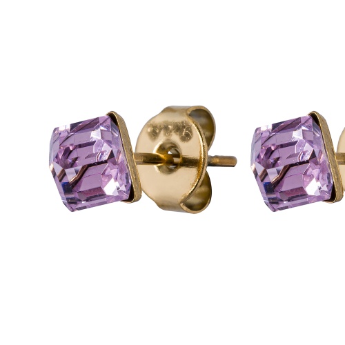 Пусеты Fiore Luna  Pink, SWE2127/1 P G фото 3